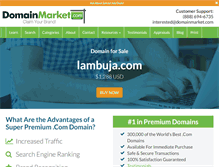 Tablet Screenshot of lambuja.com
